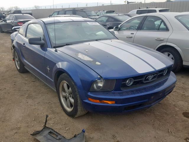 1ZVFT80N465142288 - 2006 FORD MUSTANG BLUE photo 1