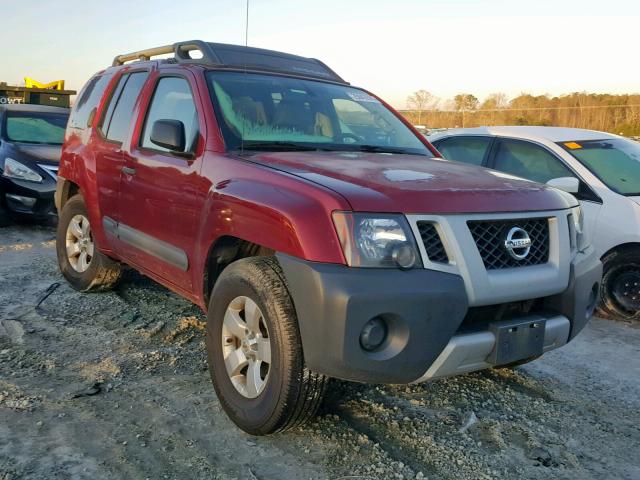 5N1AN0NU0DN810041 - 2013 NISSAN XTERRA X RED photo 1