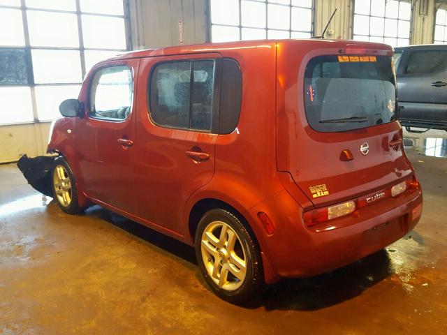 JN8AZ2KR1CT254194 - 2012 NISSAN CUBE BASE RED photo 3