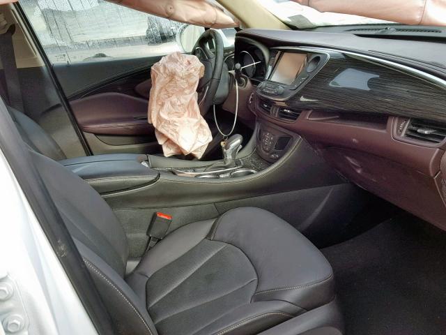 LRBFXDSA8HD002584 - 2017 BUICK ENVISION E WHITE photo 5