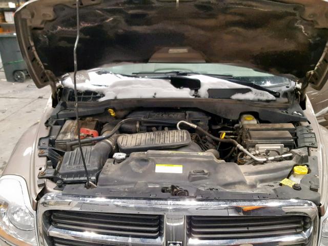 1D4HB58D95F548619 - 2005 DODGE DURANGO LI TAN photo 7