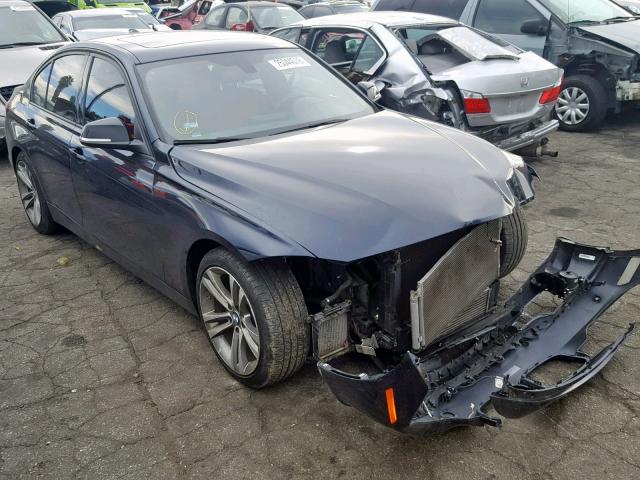 WBA3C1C55DK104489 - 2013 BMW 328 I SULE BLACK photo 1