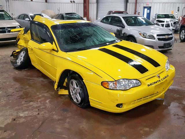 2G1WW12E129306388 - 2002 CHEVROLET MONTE CARL 黄色 照片 1