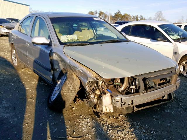 YV1RS61R122105097 - 2002 VOLVO S60 SILVER photo 1