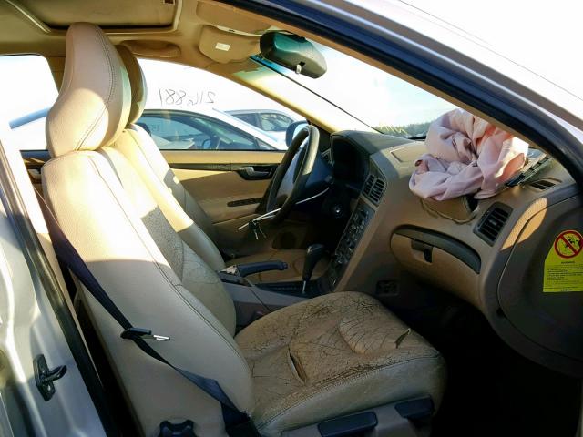 YV1RS61R122105097 - 2002 VOLVO S60 SILVER photo 5