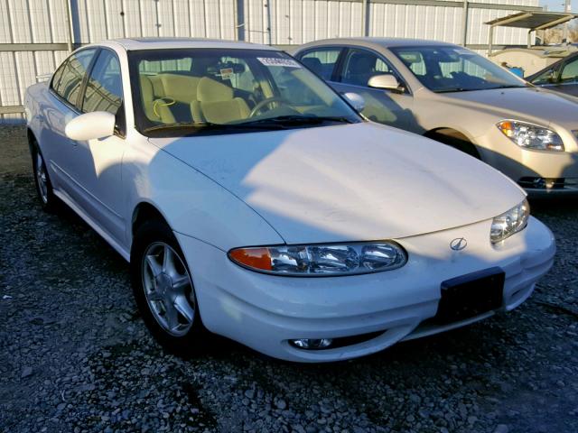 1G3NL52E71C140680 - 2001 OLDSMOBILE ALERO GL WHITE photo 1