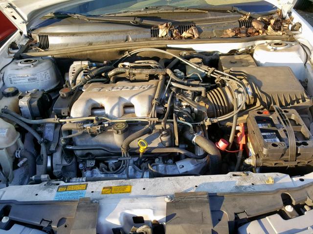 1G3NL52E71C140680 - 2001 OLDSMOBILE ALERO GL WHITE photo 7