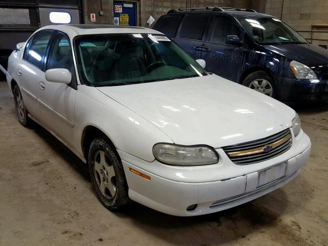 1G1NE52J93M572202 - 2003 CHEVROLET MALIBU LS WHITE photo 1