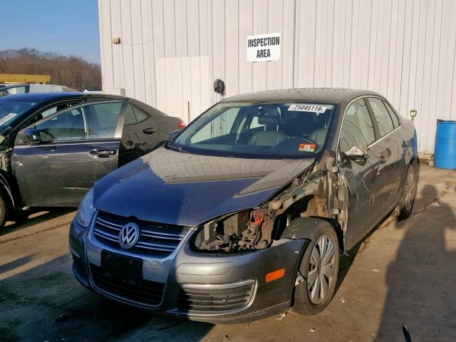 3VWAL71K29M023971 - 2009 VOLKSWAGEN JETTA TDI GRAY photo 2