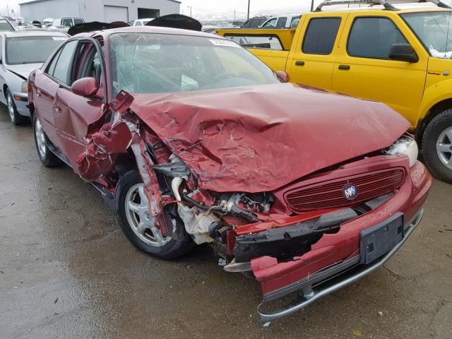 2G4WF521131126187 - 2003 BUICK REGAL GS BURGUNDY photo 1