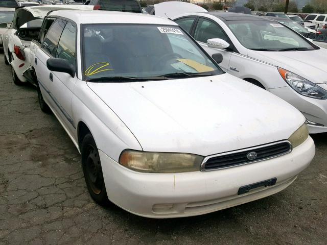 4S3BK3359V9306208 - 1997 SUBARU LEGACY L WHITE photo 1