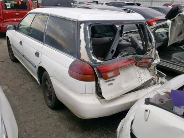 4S3BK3359V9306208 - 1997 SUBARU LEGACY L WHITE photo 3