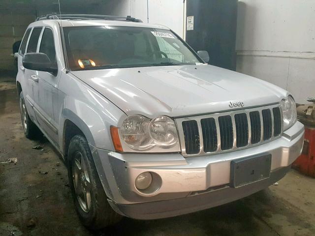 1J4HR58N65C613486 - 2005 JEEP GRAND CHER SILVER photo 1