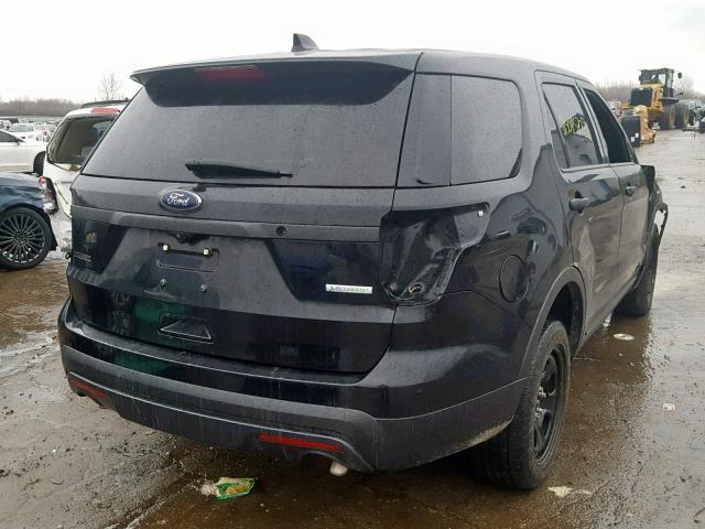 1FM5K8AT7GGC72730 - 2016 FORD EXPLORER P BLACK photo 4