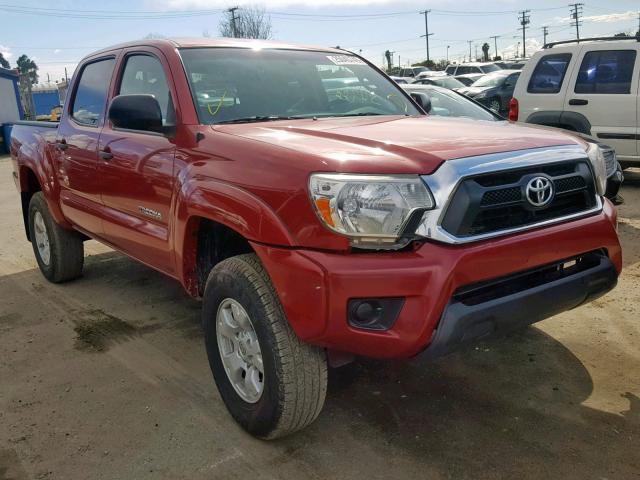5TFJX4GN8DX018431 - 2013 TOYOTA TACOMA RED photo 1