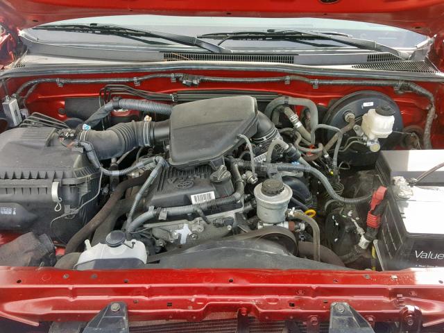 5TFJX4GN8DX018431 - 2013 TOYOTA TACOMA RED photo 7