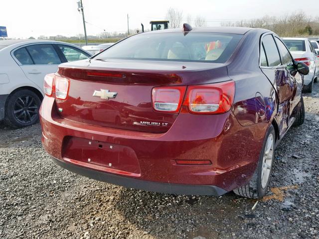 1G11C5SA6GF146238 - 2016 CHEVROLET MALIBU LIM MAROON photo 4