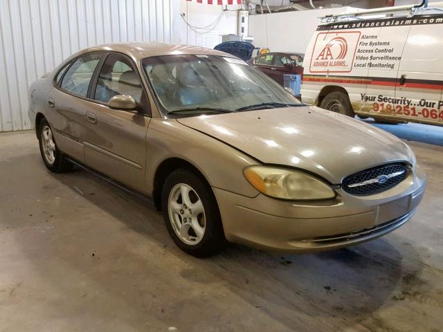 1FAFP55U82G188393 - 2002 FORD TAURUS SES BEIGE photo 1