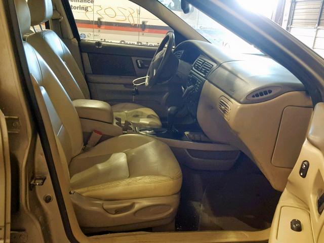 1FAFP55U82G188393 - 2002 FORD TAURUS SES BEIGE photo 5