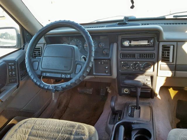 1J4GZ58Y5RC292620 - 1994 JEEP GRAND CHER GRAY photo 9