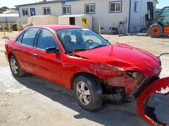 1G1JF524627337081 - 2002 CHEVROLET CAVALIER L RED photo 1