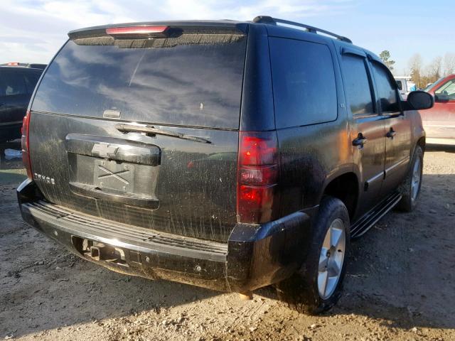 1GNFK13077J125966 - 2007 CHEVROLET TAHOE K150 BLACK photo 4