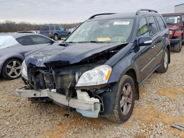 4JGBF71E07A200581 - 2007 MERCEDES-BENZ GL 450 4MA BLUE photo 2