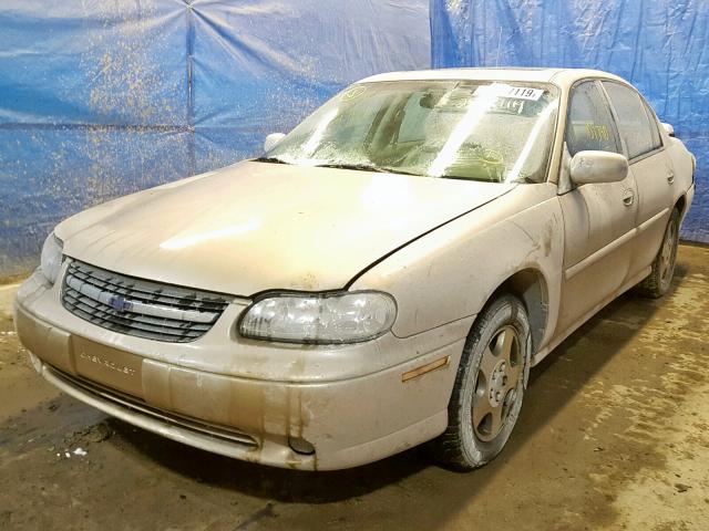 1G1NE52J63M550982 - 2003 CHEVROLET MALIBU LS Qızıl foto 2