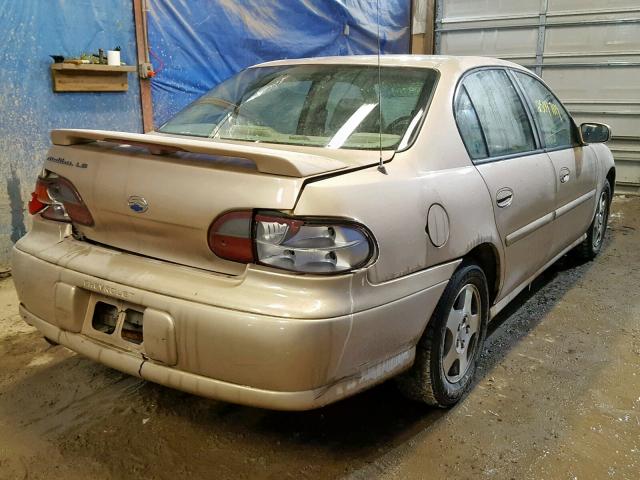 1G1NE52J63M550982 - 2003 CHEVROLET MALIBU LS Qızıl foto 4