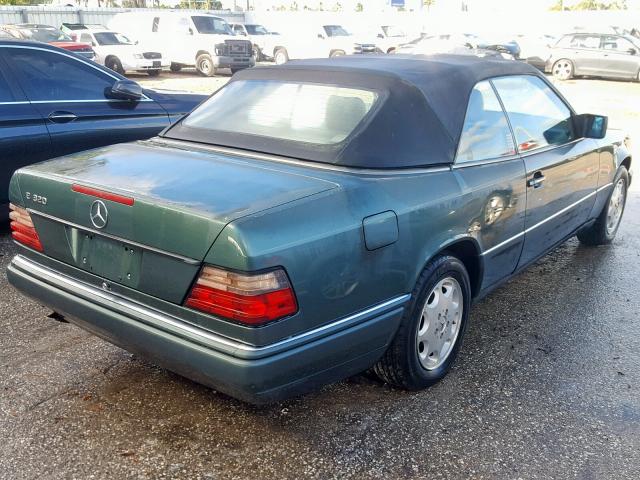 WDBEA66E0SC232588 - 1995 MERCEDES-BENZ E 320 GREEN photo 4