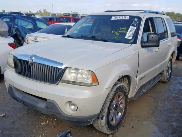 5LMEU68H34ZJ43171 - 2004 LINCOLN AVIATOR 白色 照片 2