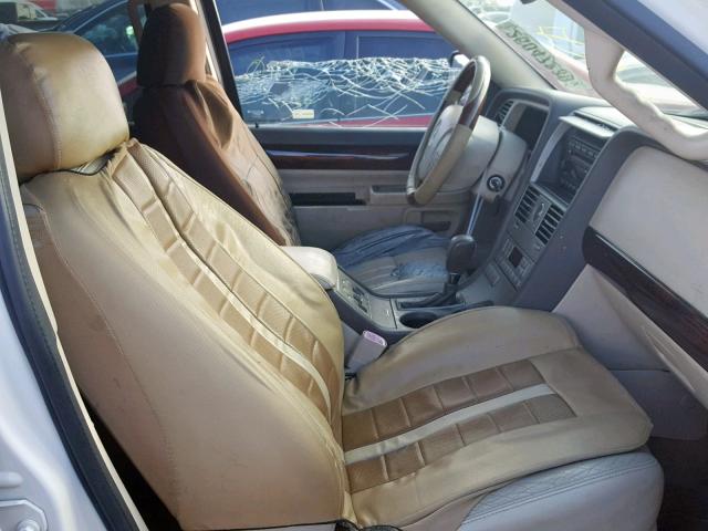 5LMEU68H34ZJ43171 - 2004 LINCOLN AVIATOR 白色 照片 5