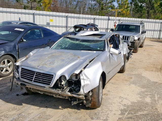 WDBJF65H5XA726136 - 1999 MERCEDES-BENZ E 320 SILVER photo 2