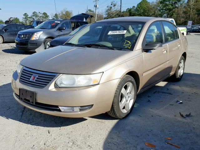 1G8AL55F36Z138118 - 2006 SATURN ION LEVEL TAN photo 2