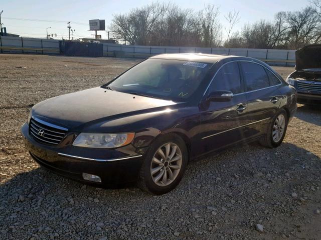 KMHFC46F57A173212 - 2007 HYUNDAI AZERA SE PURPLE photo 2