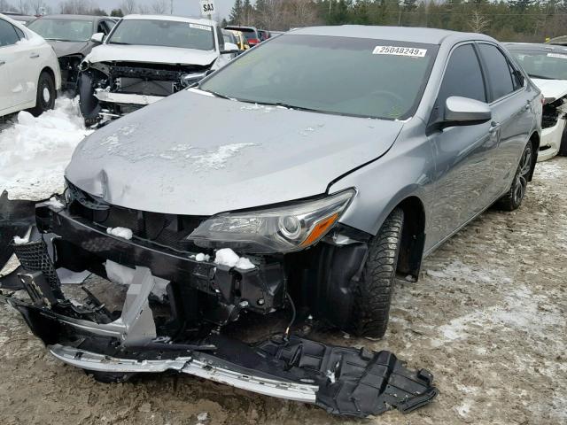 4T1BF1FK8FU039678 - 2015 TOYOTA CAMRY LE SILVER photo 2