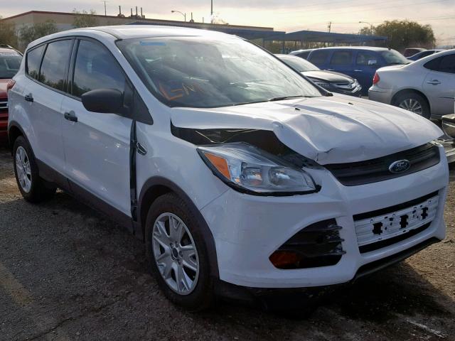 1FMCU0F73GUA39900 - 2016 FORD ESCAPE S WHITE photo 1