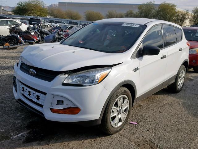 1FMCU0F73GUA39900 - 2016 FORD ESCAPE S WHITE photo 2