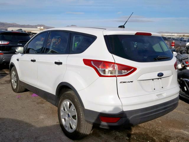 1FMCU0F73GUA39900 - 2016 FORD ESCAPE S WHITE photo 3