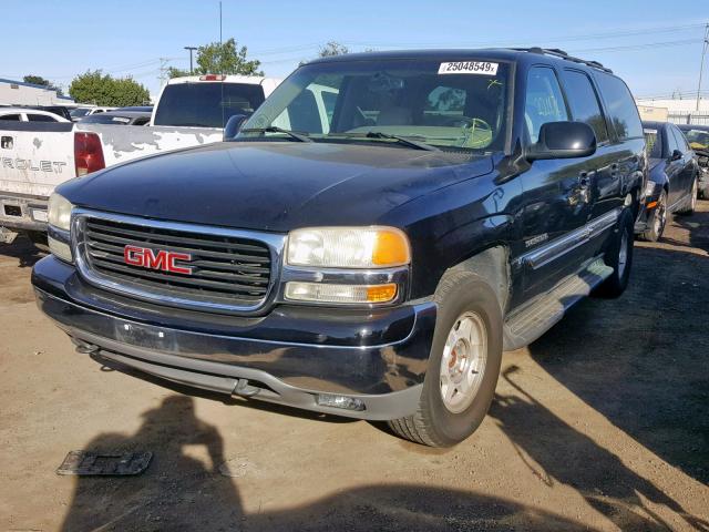 3GKFK16T33G162611 - 2003 GMC YUKON XL K BLACK photo 2