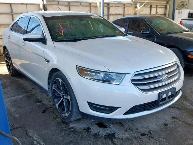 1FAHP2E85FG207336 - 2015 FORD TAURUS SEL WHITE photo 1