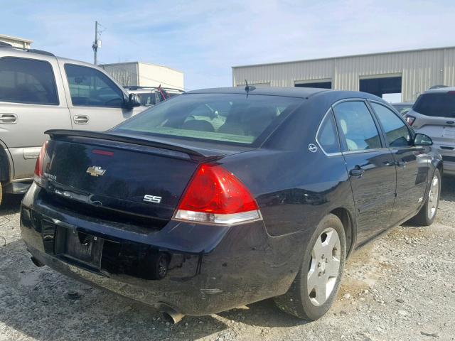 2G1WD58C769307649 - 2006 CHEVROLET IMPALA SUP 黑色 照片 4