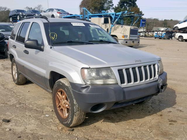 1J4GX48S04C114358 - 2004 JEEP GRAND CHER SILVER photo 1