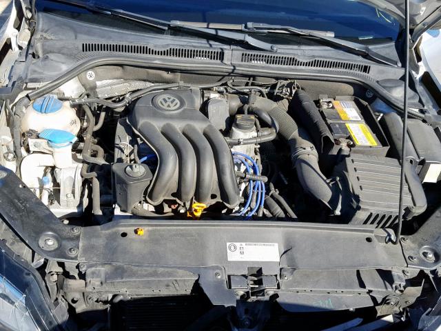 3VW2K7AJ0BM372356 - 2011 VOLKSWAGEN JETTA BASE 银色 照片 7