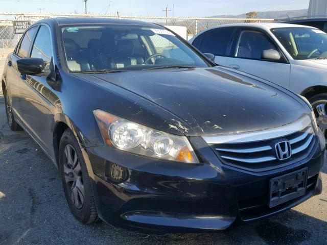 1HGCP2F69BA019936 - 2011 HONDA ACCORD SE BLACK photo 1