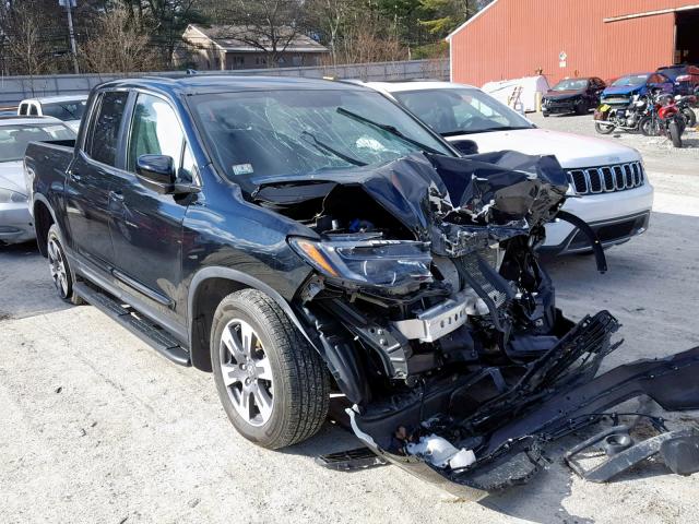 5FPYK3F52HB015430 - 2017 HONDA RIDGELINE BLACK photo 1