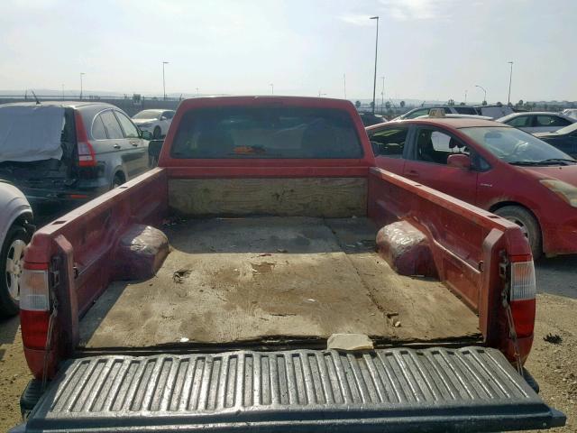 JT4UD10D2S0004651 - 1995 TOYOTA T100 RED photo 6