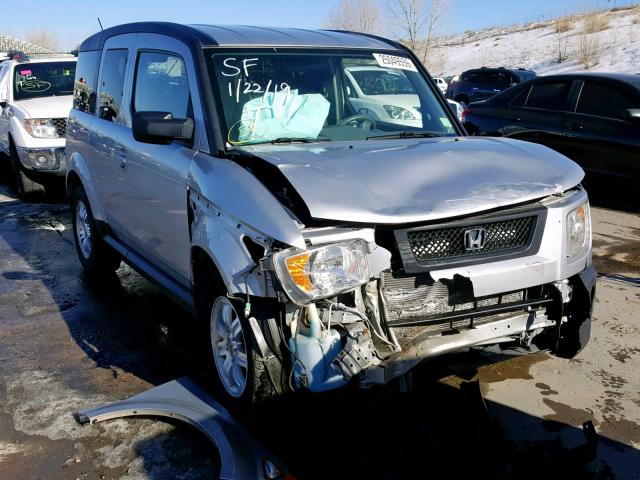 5J6YH28786L019261 - 2006 HONDA ELEMENT EX SILVER photo 1