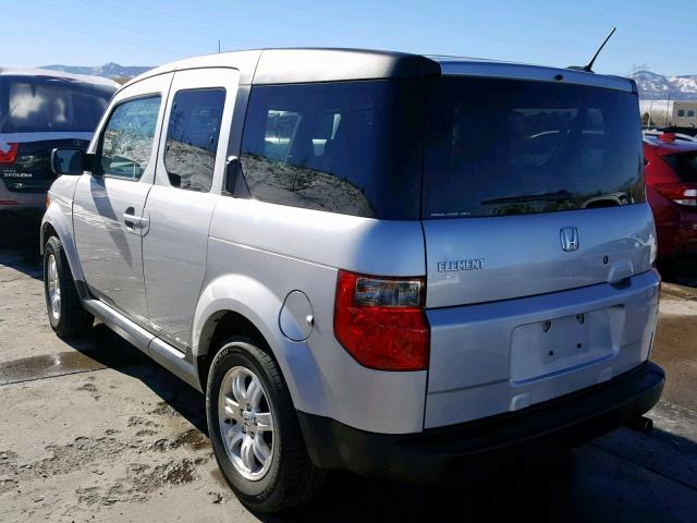 5J6YH28786L019261 - 2006 HONDA ELEMENT EX SILVER photo 3