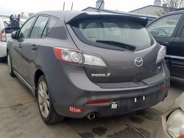 JM1BL1H63A1250097 - 2010 MAZDA 3 S GRAY photo 3